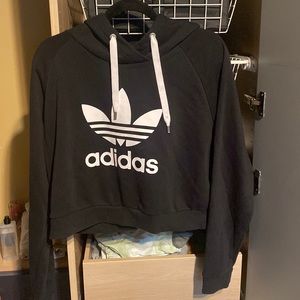 Adidas cropped hoodie